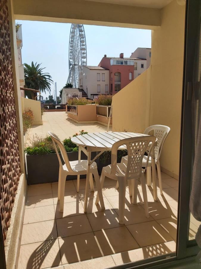 Grand T3 Piscine, Garage Centre Port Apartment Agde Exterior foto